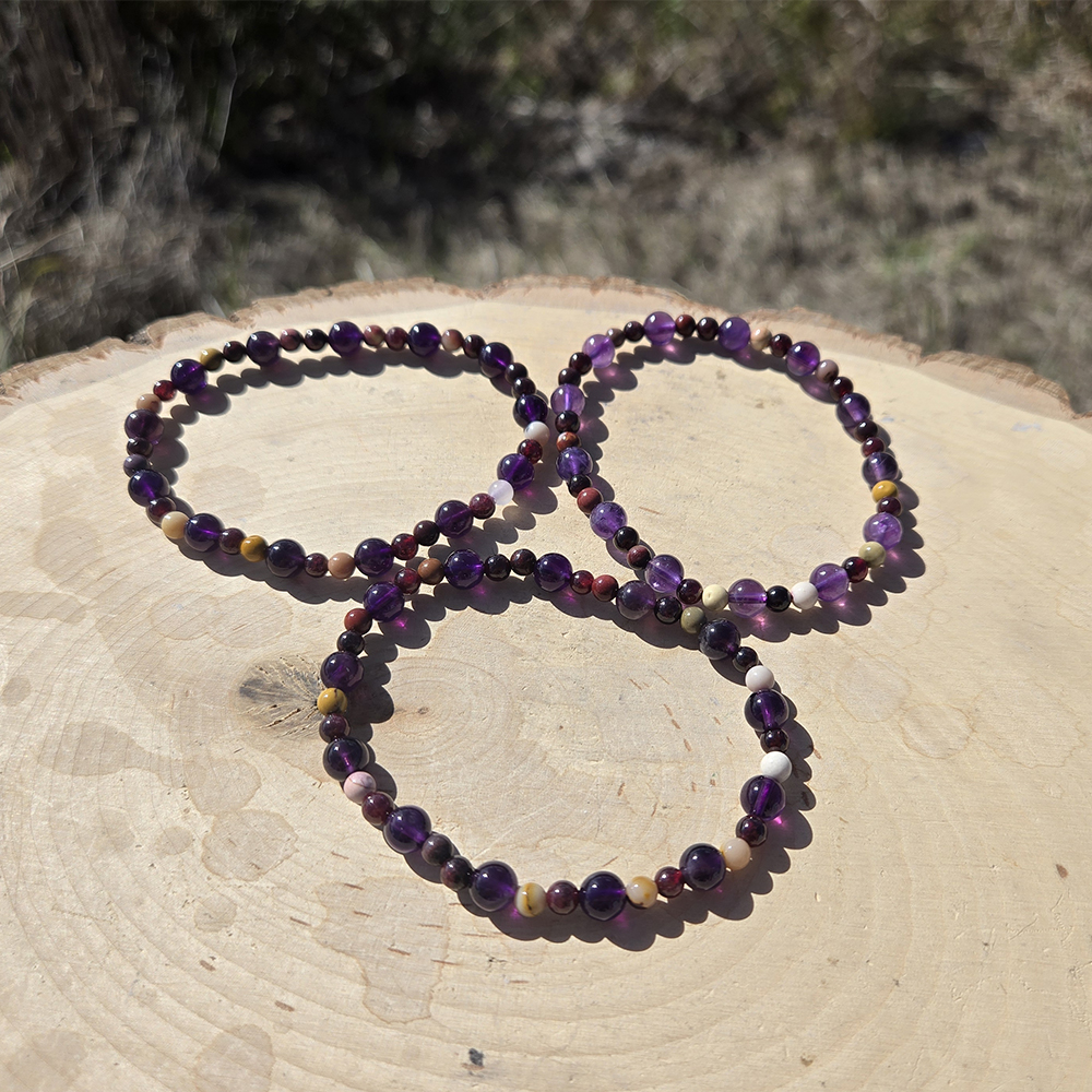 Aquarius Zodiac Crystal Bracelet