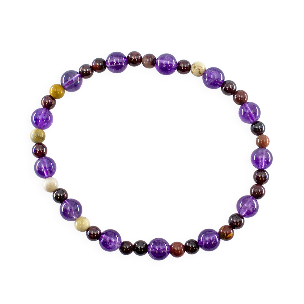 Aquarius Zodiac Crystal Bracelet - Image 2