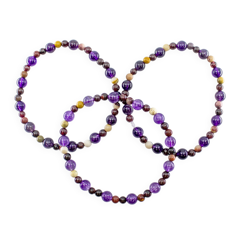 Aquarius Zodiac Crystal Bracelet - Image 3