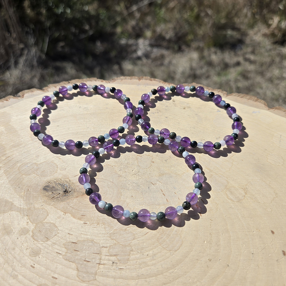 Pisces Zodiac Crystal Bracelet