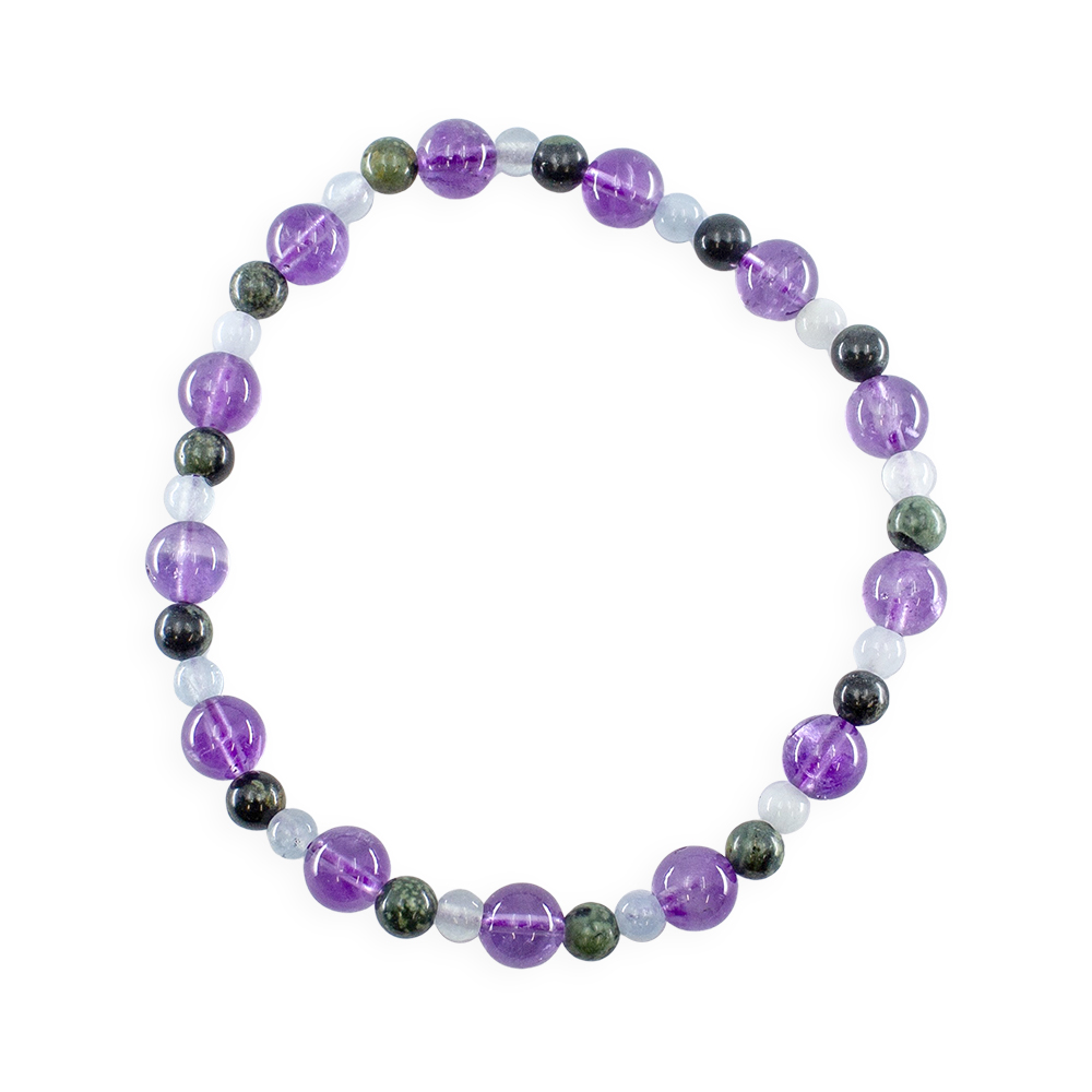 Pisces Zodiac Crystal Bracelet - Image 2