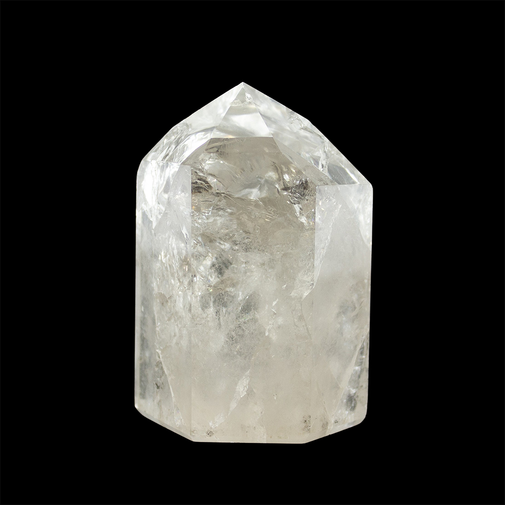 Fire and Ice Quartz Point with Rainbow - Image 2