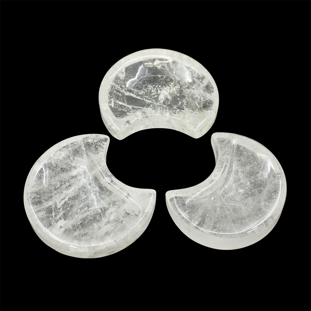 Clear Quartz Moon Bowl - Image 5