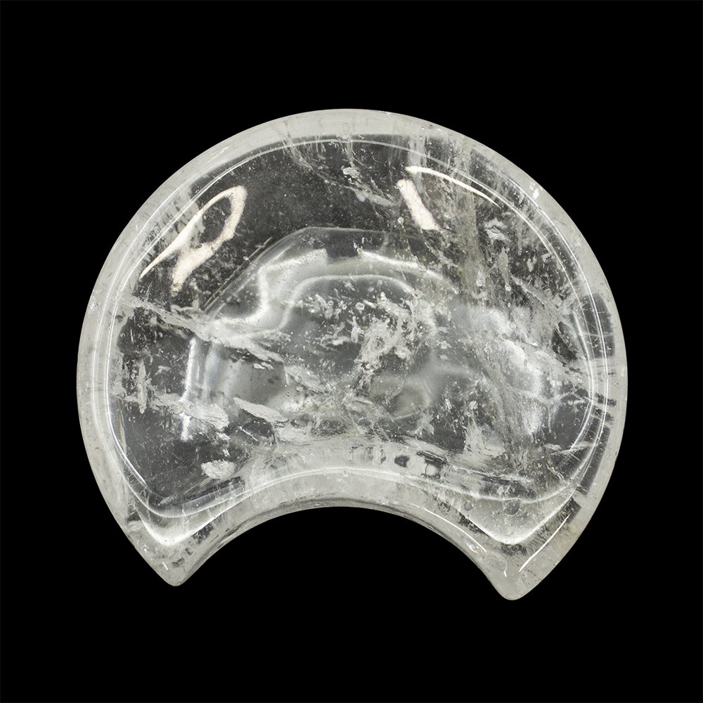 Clear Quartz Moon Bowl - Image 4