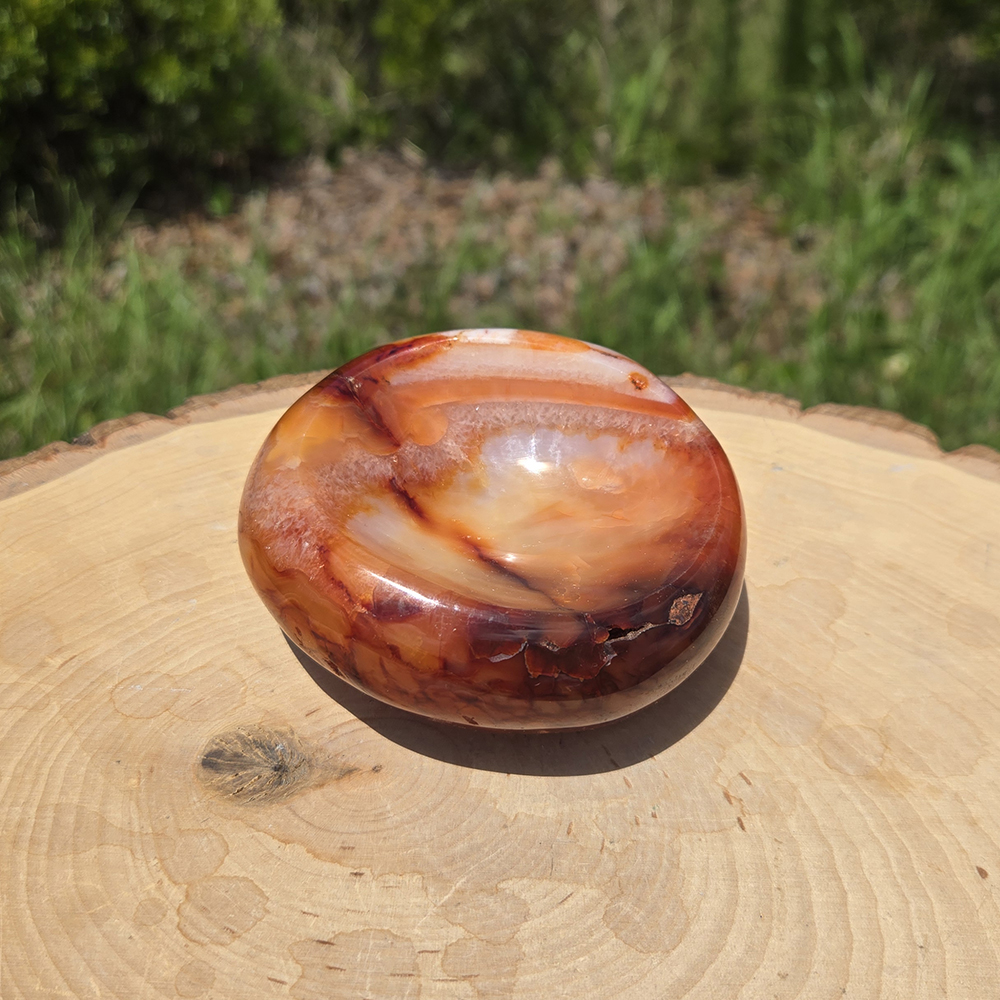 Carnelian Polished Bowl