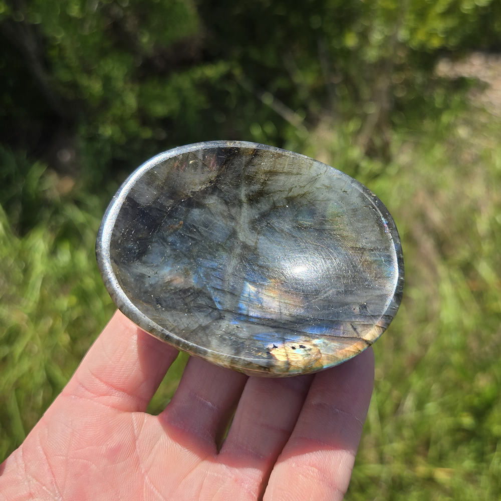 Labradorite Polished Bowl