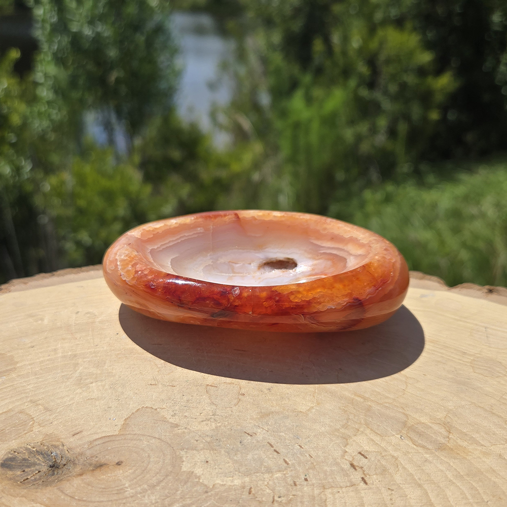 Carnelian Polished Bowl