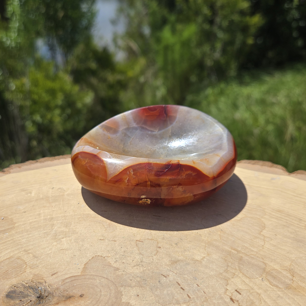 Carnelian Polished Bowl