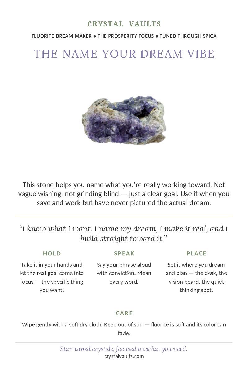 The Name Your Dream Vibe - Image 2