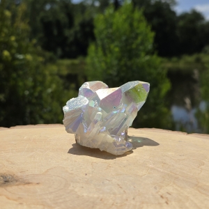 Angel Aura Quartz Cluster