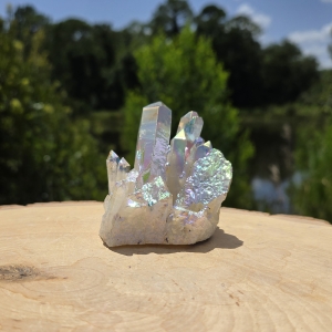 Angel Aura Quartz Cluster