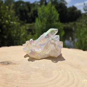 Angel Aura Quartz Cluster