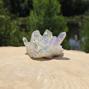 Angel Aura Quartz Cluster