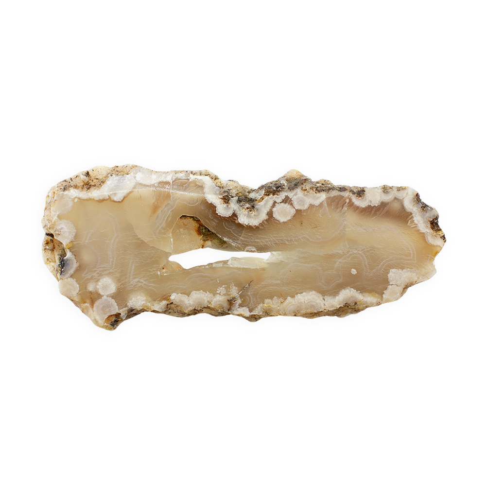 Pink Amethyst Flower Agate Slice - Image 3