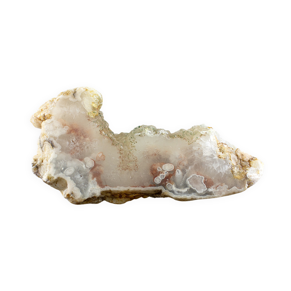 Pink Amethyst Flower Agate Slice - Image 4