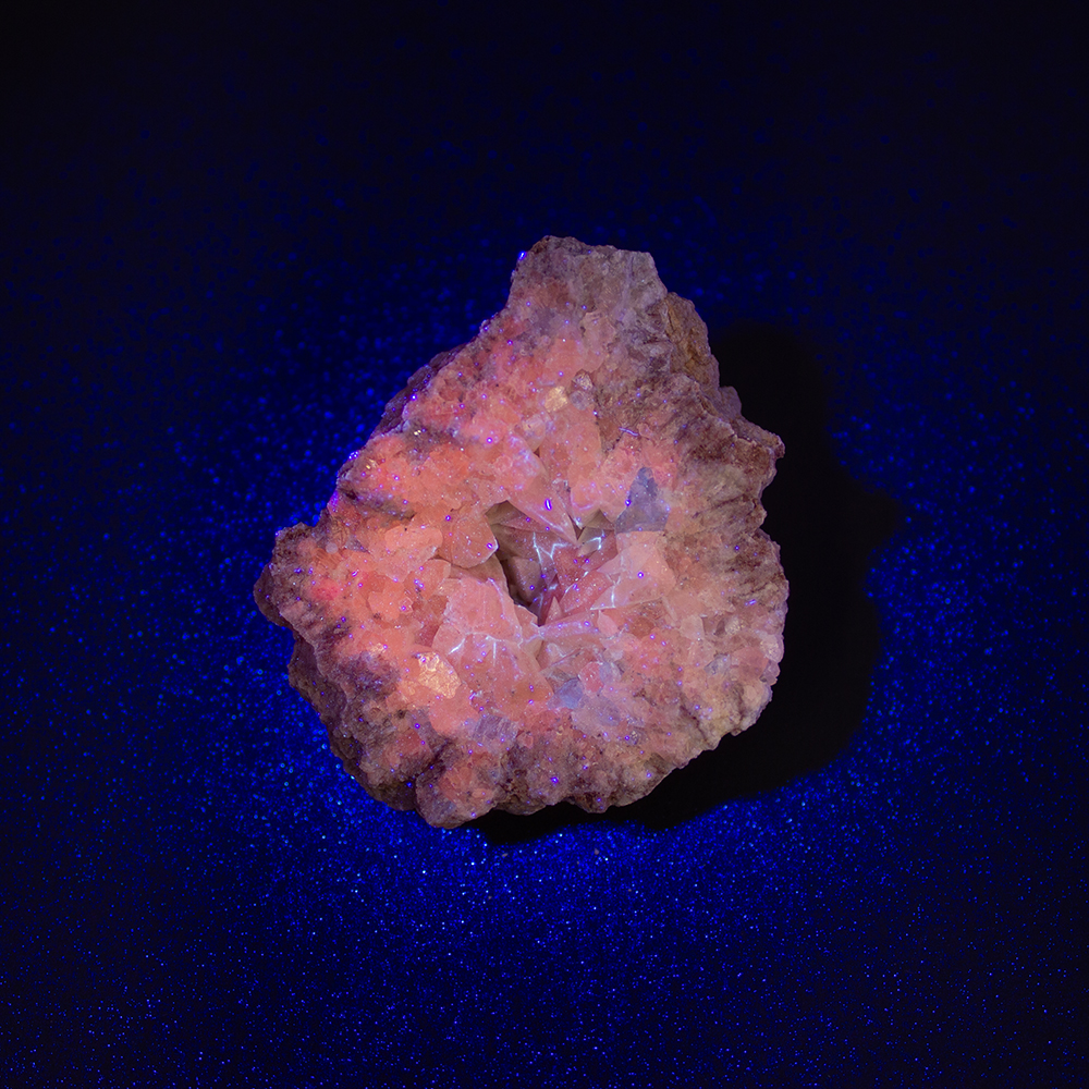 Watermelon Calcite Geode - Image 2