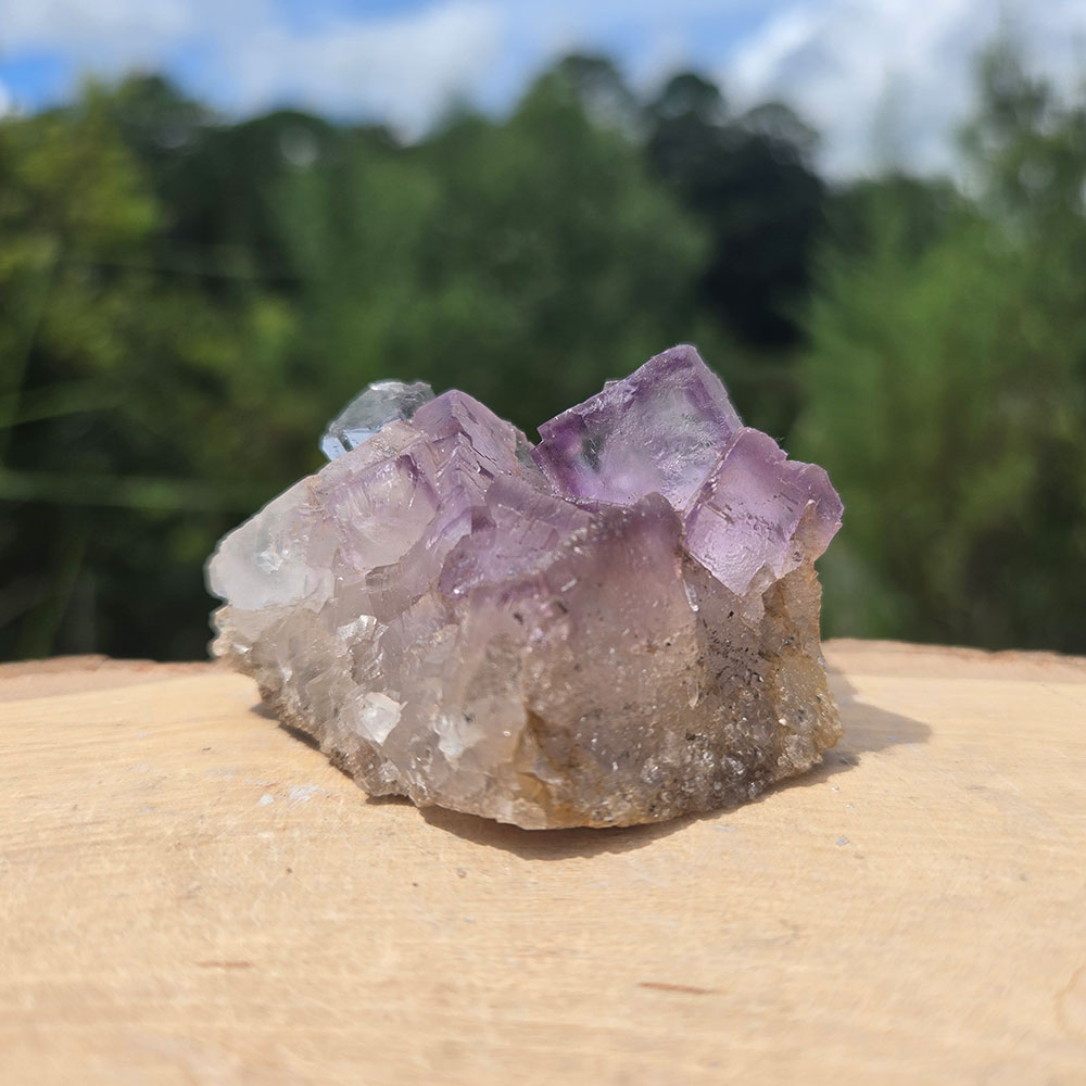 Cubic Fluorite Cluster