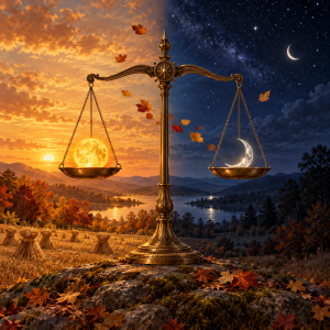 "Autumn Equinox" An Enchanted, Crystal Infused Tea of Balance and Harvest.