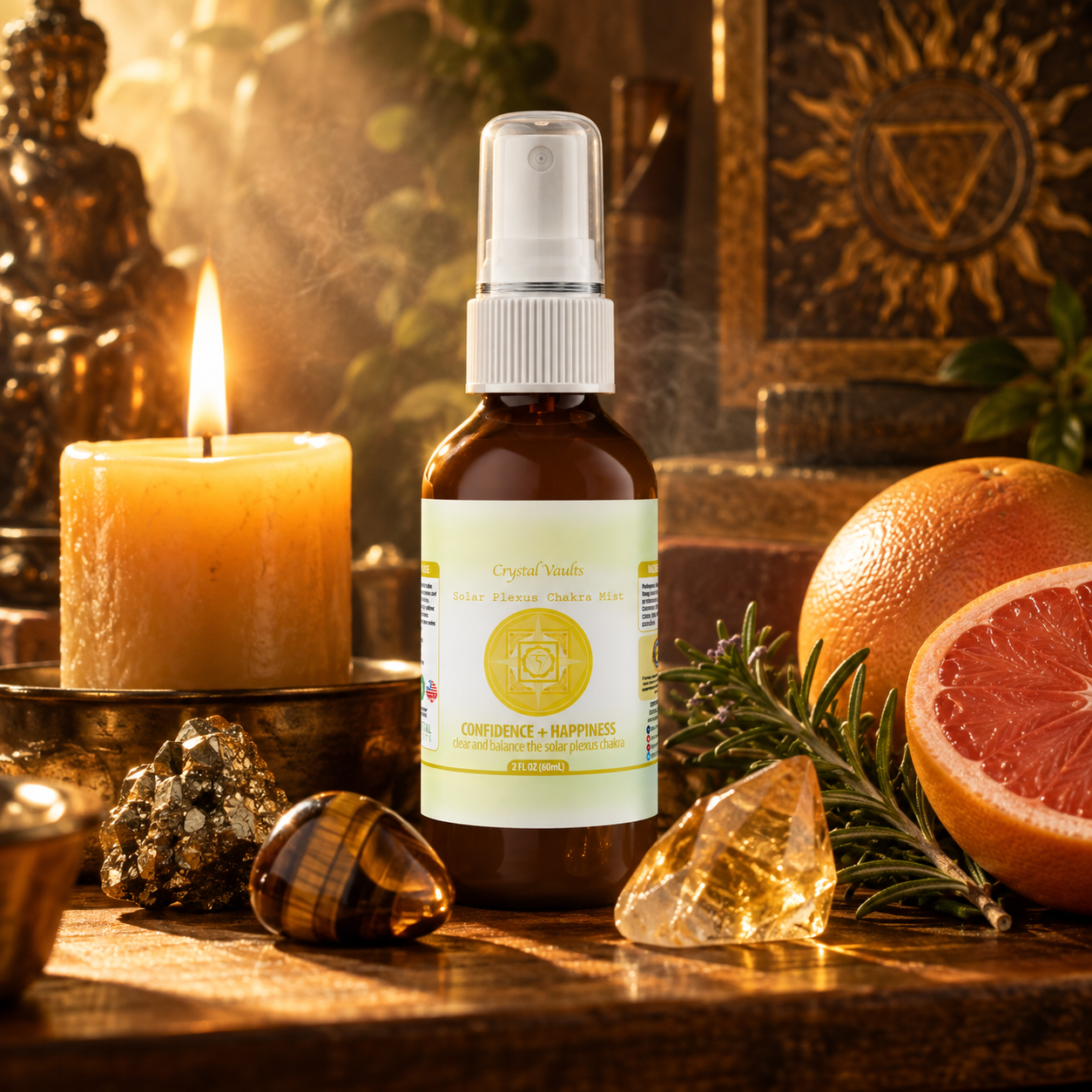 Solar Plexus Chakra Crystal Mist - Image 5