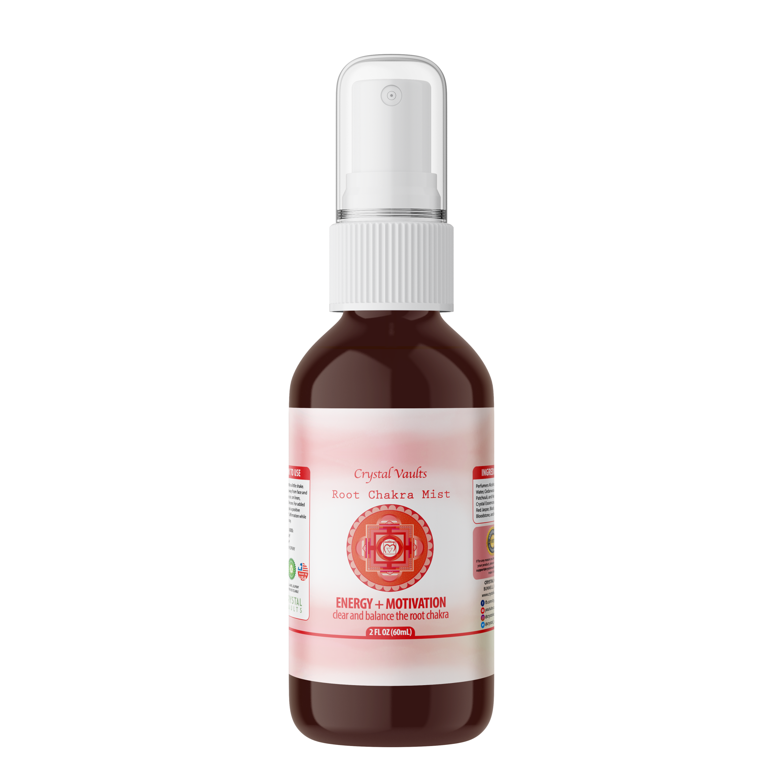 Root Chakra Crystal Mist