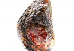 Natural Sumatra Blue Amber Crystal-0