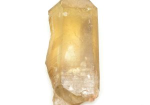 Zambian Citrine Crystal with Crater-0