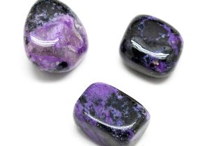 Charoite Tumbled Stone Set (Large)-0