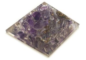 Amethyst Orgonite Pyramid-113925