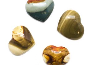 Polychrome Jasper Heart-116553