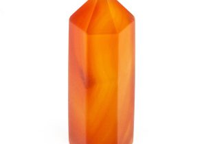 Polished Carnelian Point-186855