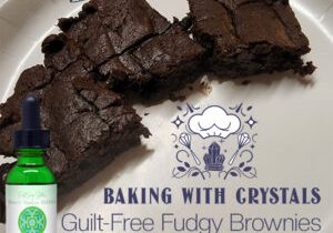 baking with crystals guilt-free fudgy brownies