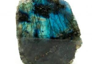 labradorite healing crystal slab