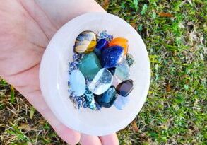 diy crystal manifestation bowl