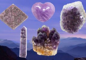 violet crystals